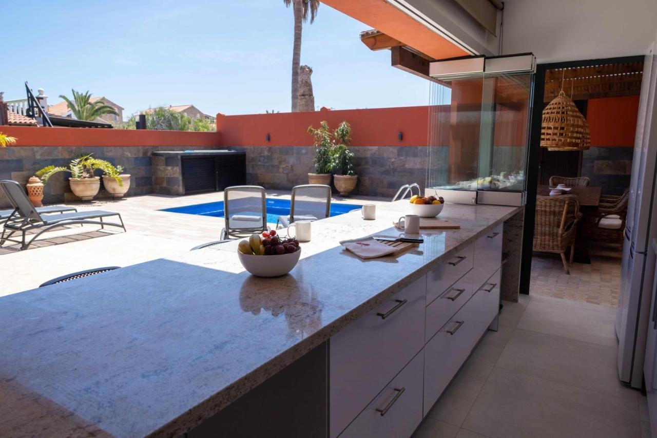 Villa Privada De Lujo Con Piscina Sabi Sabi Corralejo Buitenkant foto